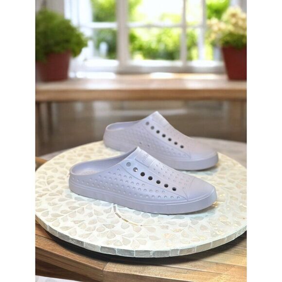 Native Jefferson Clog Mule EVA Slip-On Purple M4/W6 Waterproof Odor-Resistant 6 - Picture 2 of 12